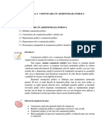 Comunicare, Relații Publice Și Protocol Unitatea 2