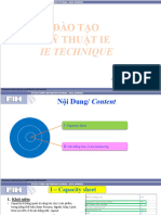 Capacity Sheet & Line Balance Document