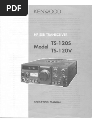 TS120s Operating Manual | PDF