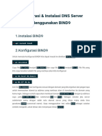 Konfigurasi DNS Server