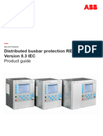 Product Guide, Distributed Busbar Protection REB500 8.3, IEC