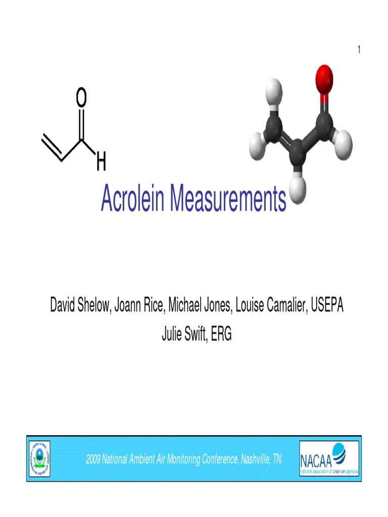 Acrolein | PDF