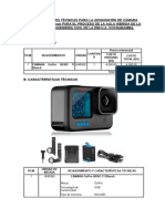 Especificaciones Tecnicas de Go Pro Hero 11