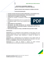 Lista de Documentos Exigidos Atividades Economicas LI Renovacao