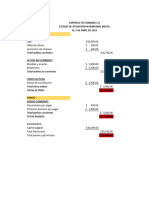 Contabilidad Balance Inicial