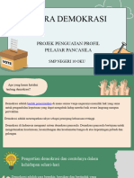 Suara Demokrasi: Projek Penguatan Profil Pelajar Pancasila