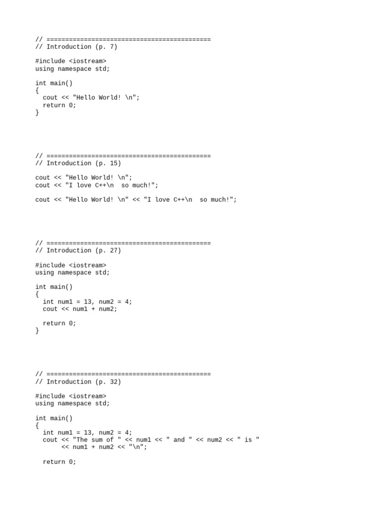 C Exercise Example1 | PDF | Technology & Engineering