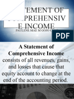 Statement of Comprehensive Income