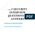 Api Security Interview Questions & Answers