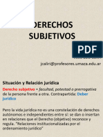 Agrimensura Legal I Derechos Subjetivos - Buena Fe - Abuso Del Derecho