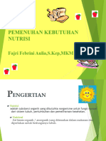 Kebutuhan Nutrisi