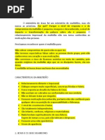 1ª Aula 21 dias na vida de um discípulo