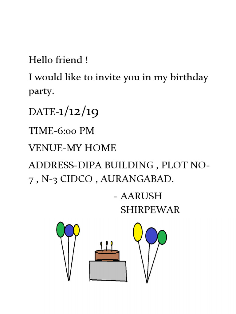 Birthday | PDF
