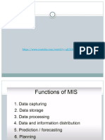 Function of MIS