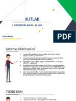 Modul 1 - Konsep Dasar Nilai Mutlak