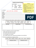 Revisão de Língua Portuguesa