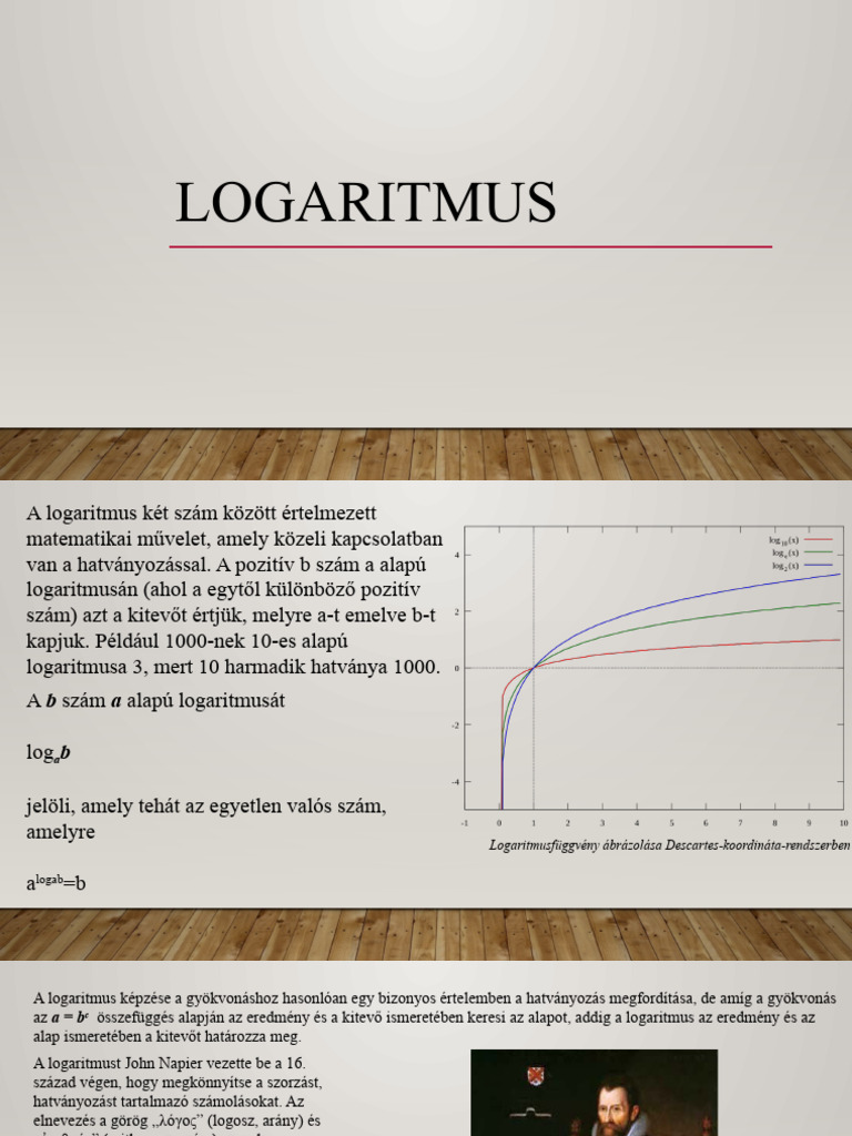 Logaritmus | PDF