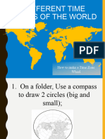 Time Telling Device Time Zone Map