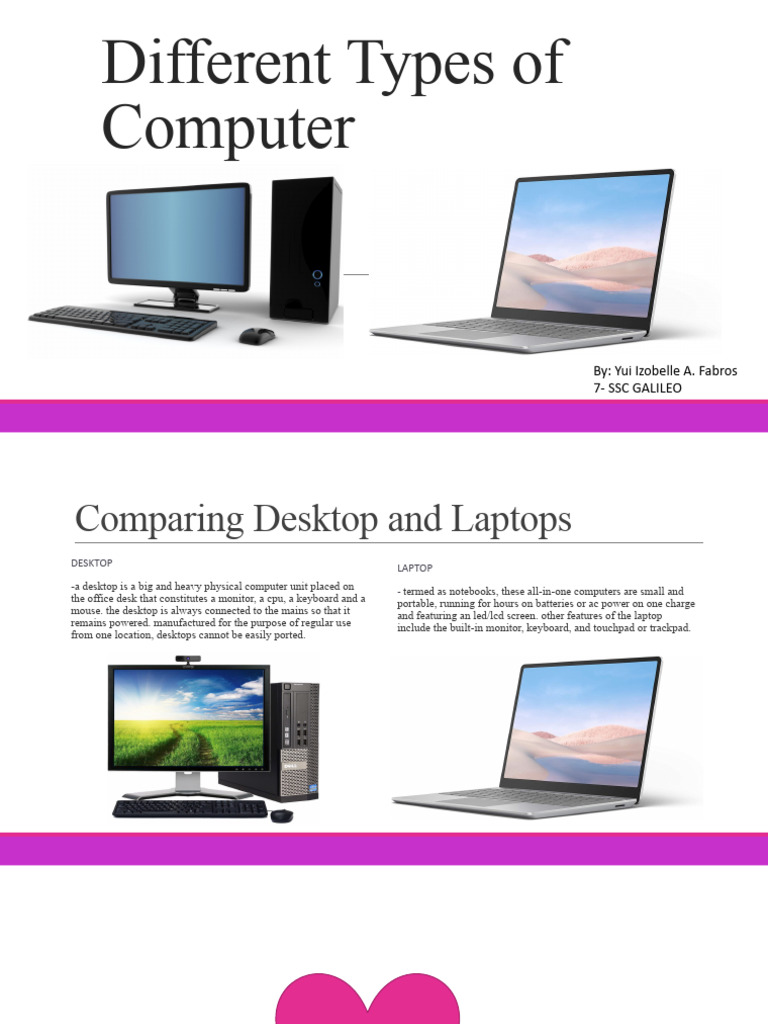 Different Types of Computer | PDF