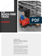 7310 Reach Fork Truck