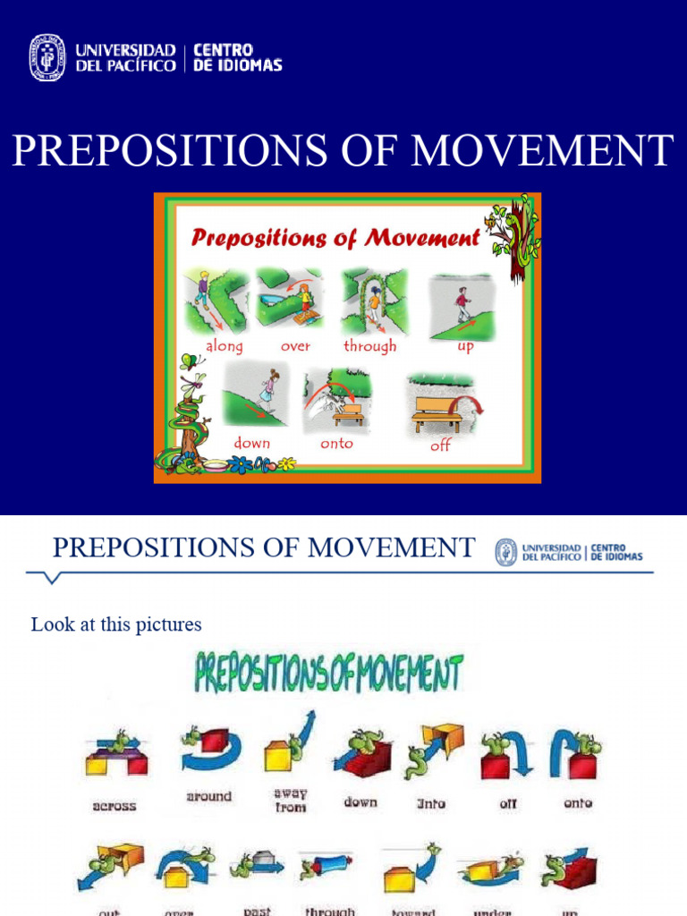 Prepositions of Movement Exercises | PDF | Language Arts & Discipline ...