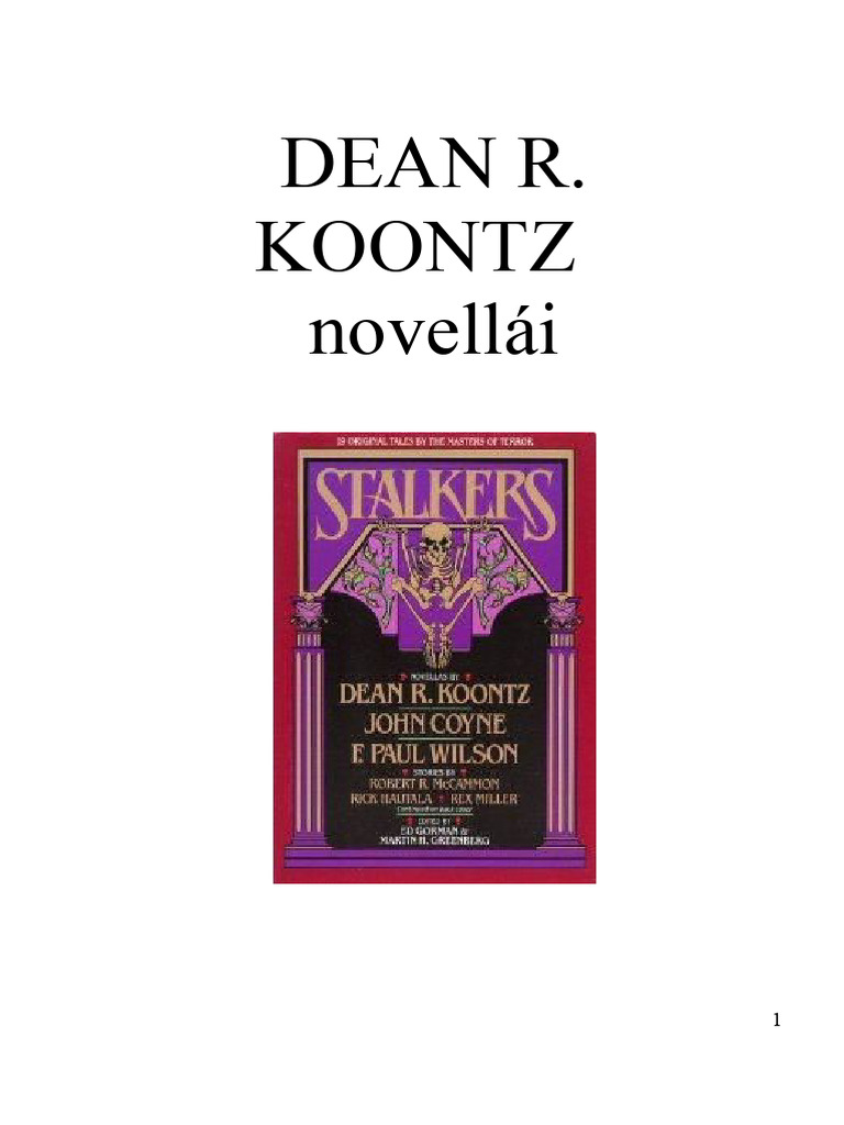 Dean R. Koontz Novellái | PDF