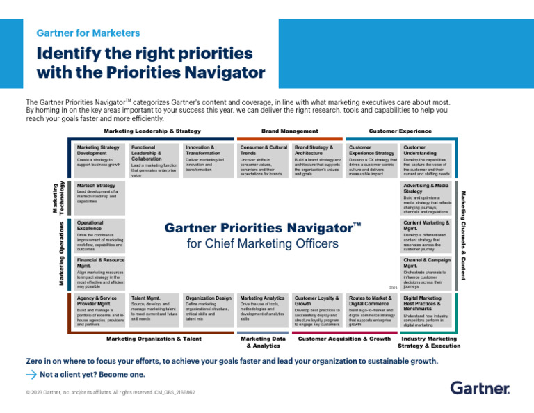 New To Role Cmo Priorities Navigator PDF
