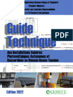 Guide Photovoltaique Edition2022 CEREFE