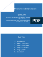 Thayer, Fifty Years of Vietnam-Australia Political-Diplomatic Relations