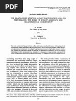 Download The Relationship Between Budget Participation and Job Performance_The Roles of Budget Adequacy and Organizational Commitmen as Intervening Variables by Dinar Roe SN68003971 doc pdf