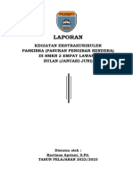 Laporan Kegiatan Ekstrakurikuler Paskib Jan-Jun