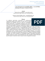 Auditoria Operacional Como Instrumento de Accountability Pública