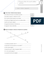 cm1 Exercices Pont Droite Segment