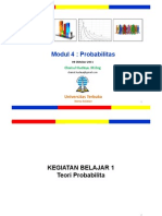 Pengantar Statistika Sosial: Modul 4