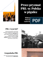 Przez Pryzmat PRL-u: Polska W Pigułce Przez Pryzmat PRL-u: Polska W Pigułce