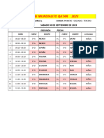 Fixture Brasil 2023 Segunda Fecha PDF