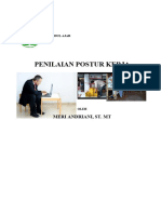 Penilaian Postur Kerja