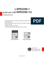 Esp32 c6 Wroom 1 Wroom 1u Datasheet en