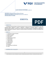 Cge Economia Politica Do Desenvolvimento