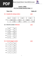 Jr KG Maths Worksheet Sample | PDF