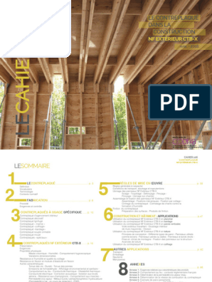 Cahier 106 Avril2016 Opti, PDF, Contreplaqué