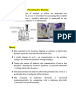 Potentiometric Titration