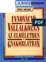 Peter F Drucker - Innovacio Es Vallalkozas