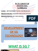 Development of 5G Technology