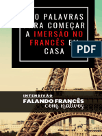 Francês - 100 Palavras para Começar A Imersão