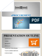 Presentation. e Procurement