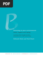 Ghate & Hazel (2002) Parenting in Poor Envrionments Stress, Supports and Coping