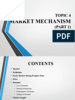Topic 4a Market Mechanism 2023