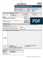 2154 UPA - Work Inspection Request Form-IRF