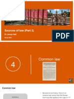 Sources of Law Part 3 - 2021 v2